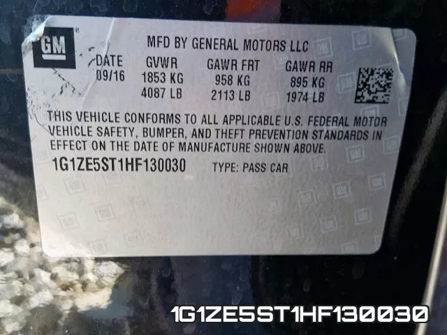 1G1ZE5ST1HF130030
