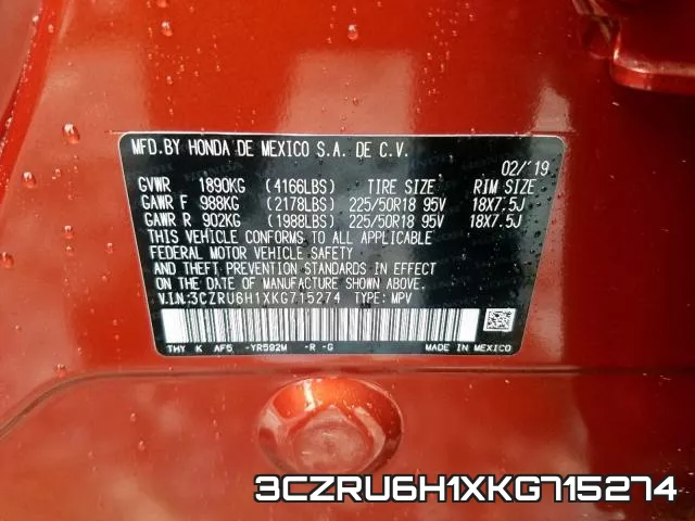 3CZRU6H1XKG715274