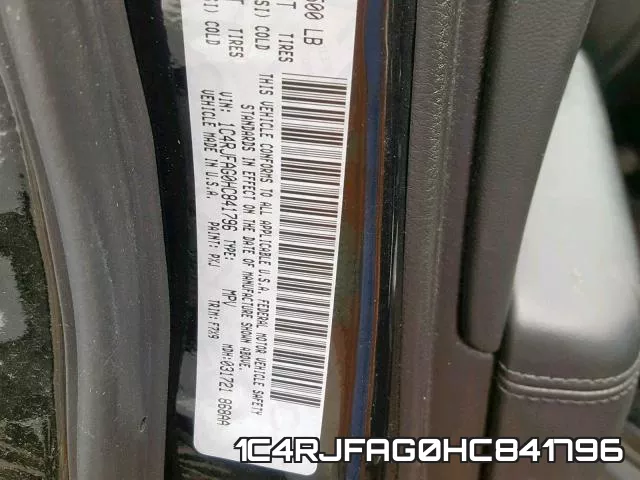 1C4RJFAG0HC841796