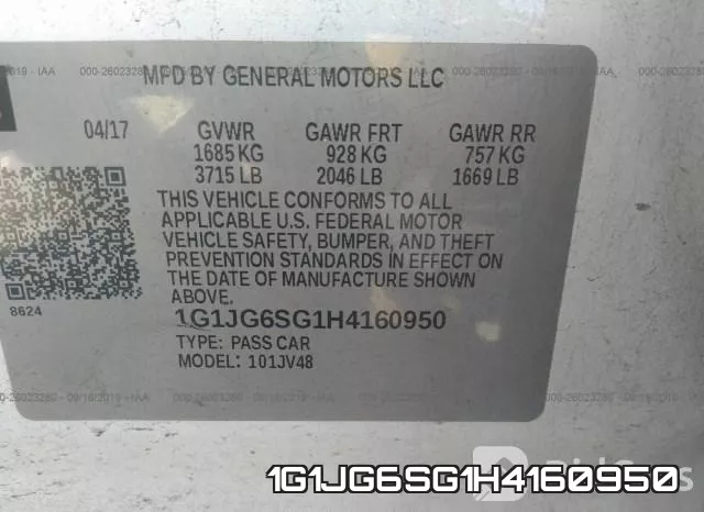 1G1JG6SG1H4160950