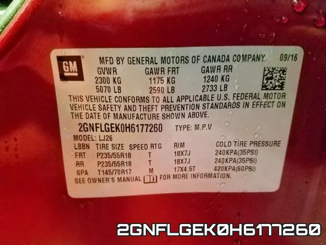 2GNFLGEK0H6177260