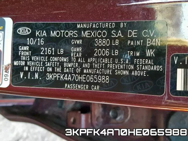 3KPFK4A70HE065988
