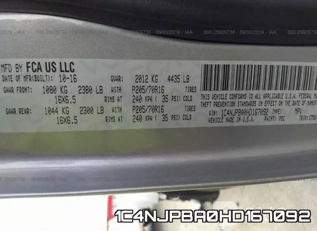 1C4NJPBA0HD167092