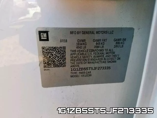 1G1ZB5ST5JF273335