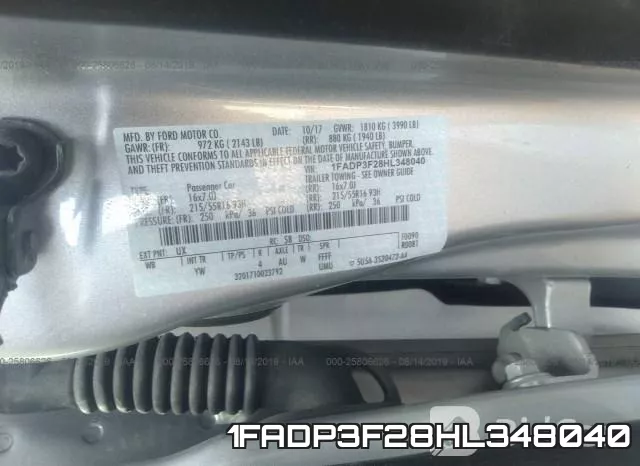 1FADP3F28HL348040
