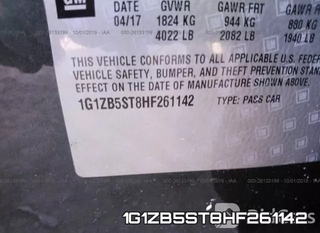 1G1ZB5ST8HF261142