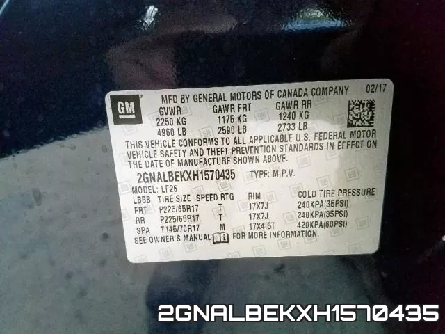 2GNALBEKXH1570435