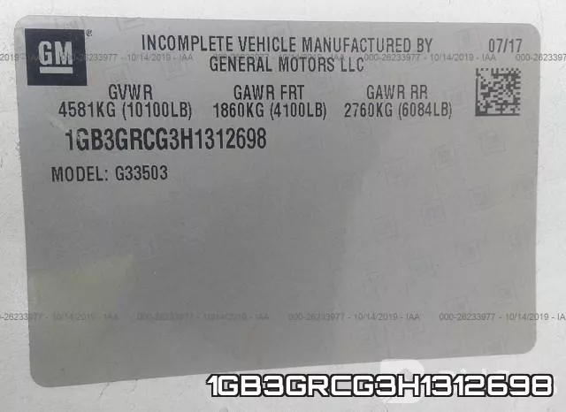 1GB3GRCG3H1312698