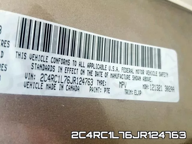 2C4RC1L76JR124763
