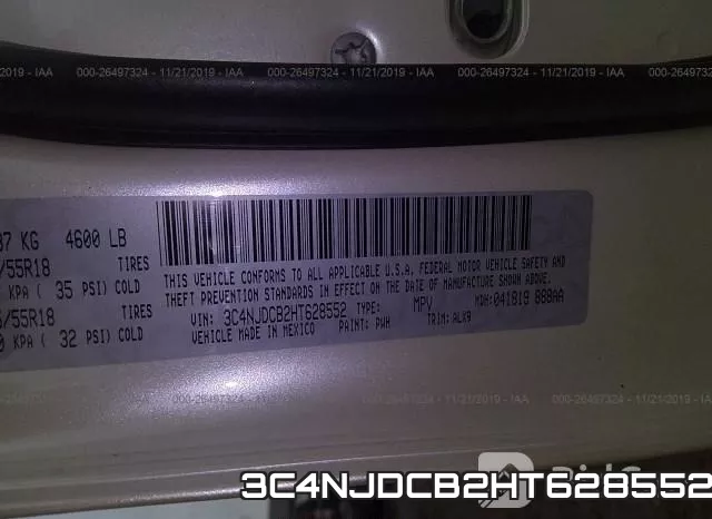 3C4NJDCB2HT628552