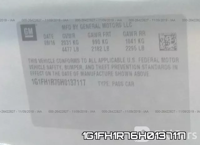 1G1FH1R76H0137117
