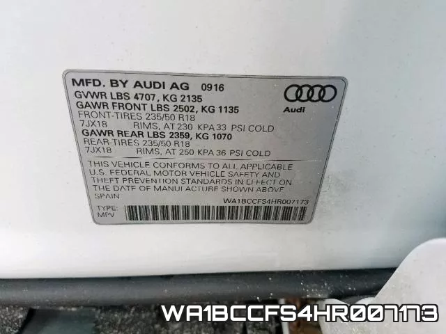WA1BCCFS4HR007173