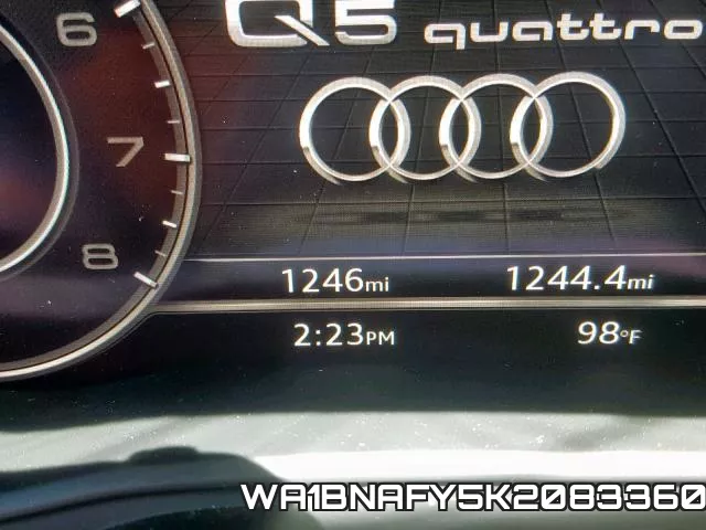 WA1BNAFY5K2083360