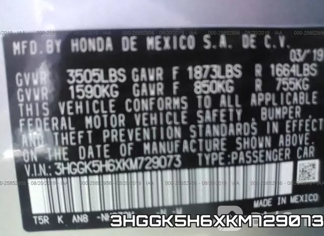 3HGGK5H6XKM729073