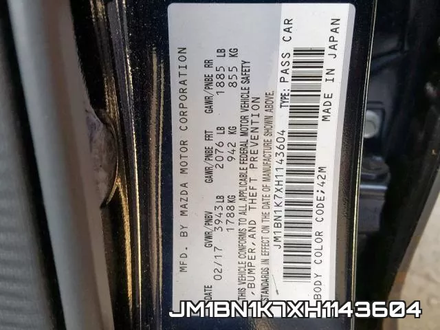 JM1BN1K7XH1143604