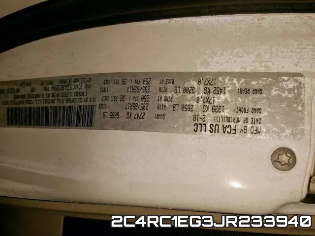 2C4RC1EG3JR233940