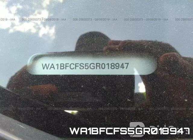 WA1BFCFS5GR018947