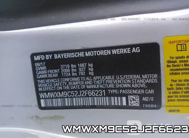 WMWXM9C52J2F66231