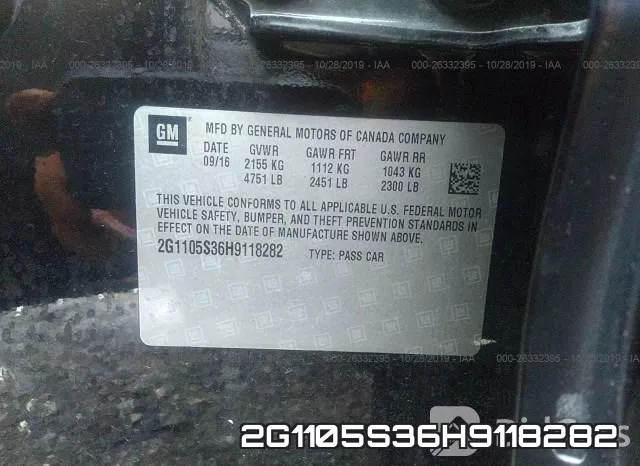 2G1105S36H9118282