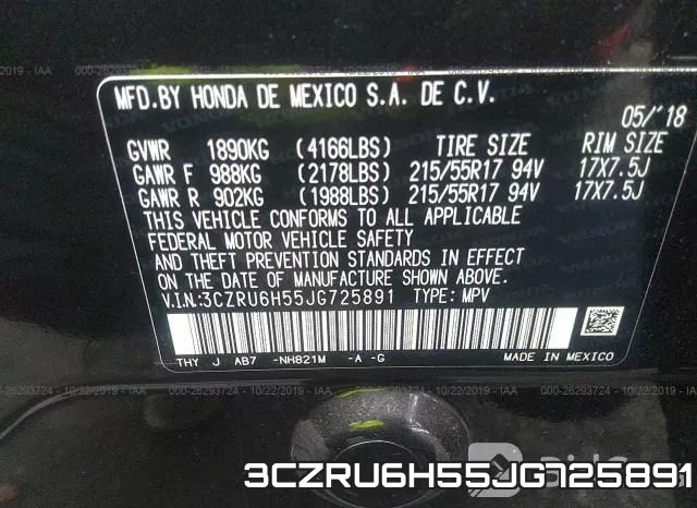 3CZRU6H55JG725891