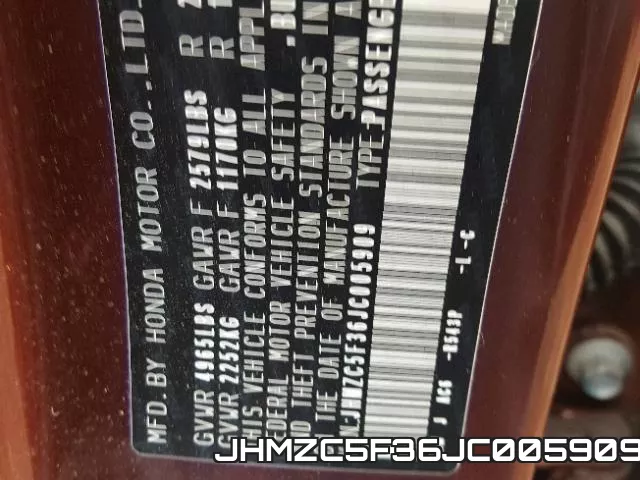 JHMZC5F36JC005909