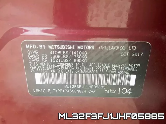 ML32F3FJ1JHF05885