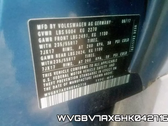 WVGBV7AX6HK042716