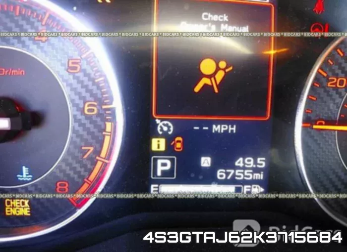 4S3GTAJ62K3715684