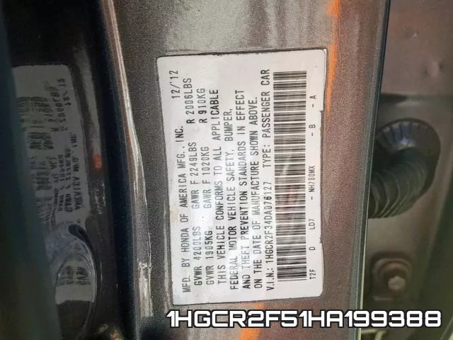1HGCR2F51HA199388