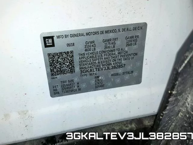 3GKALTEV3JL382857