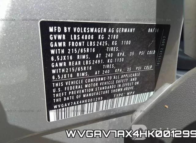 WVGAV7AX4HK001299
