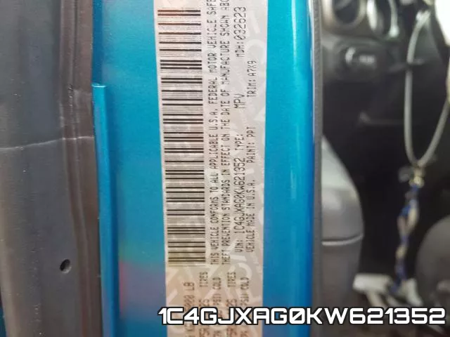 1C4GJXAG0KW621352