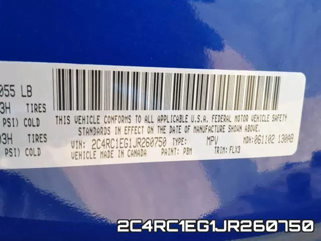 2C4RC1EG1JR260750