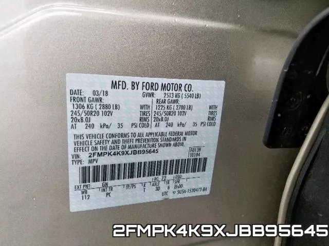 2FMPK4K9XJBB95645