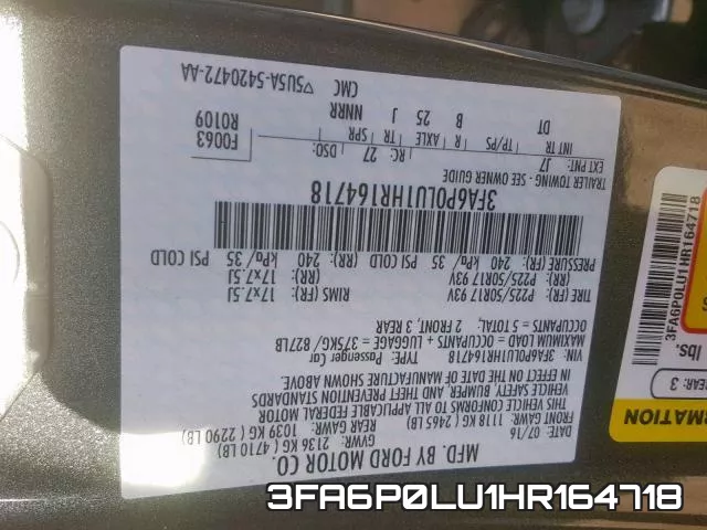 3FA6P0LU1HR164718