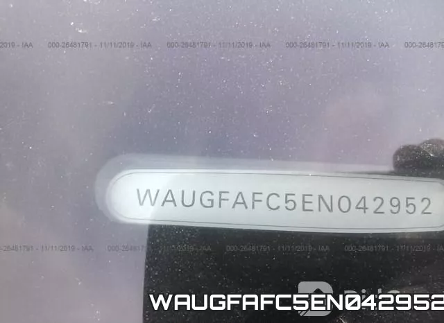 WAUGFAFC5EN042952