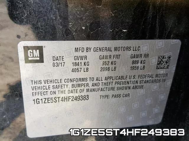 1G1ZE5ST4HF249383
