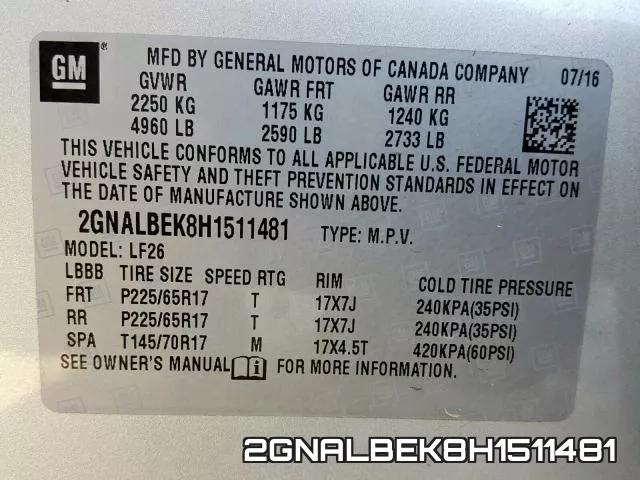 2GNALBEK8H1511481