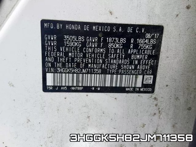 3HGGK5H82JM711358