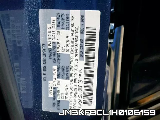 JM3KFBCL1H0106159