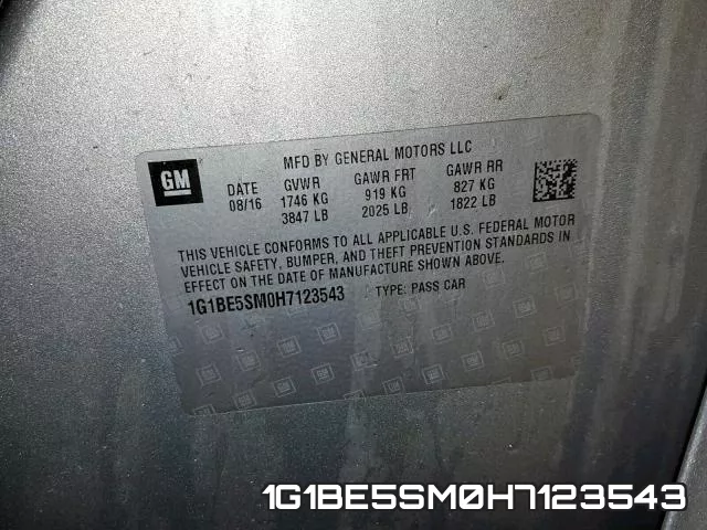 1G1BE5SM0H7123543