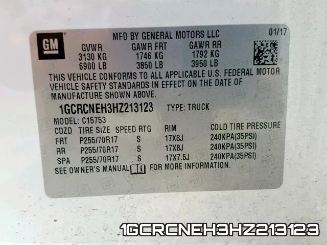 1GCRCNEH3HZ213123