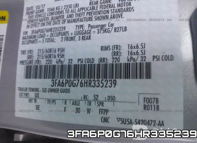 3FA6P0G76HR335239