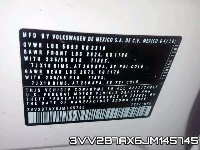 3VV2B7AX6JM145745
