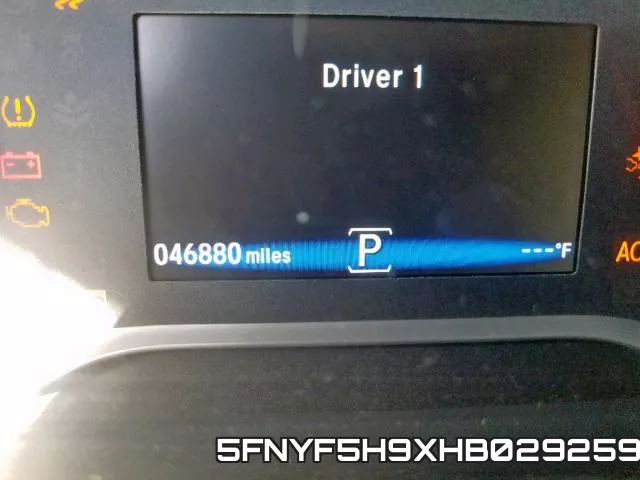 5FNYF5H9XHB029259