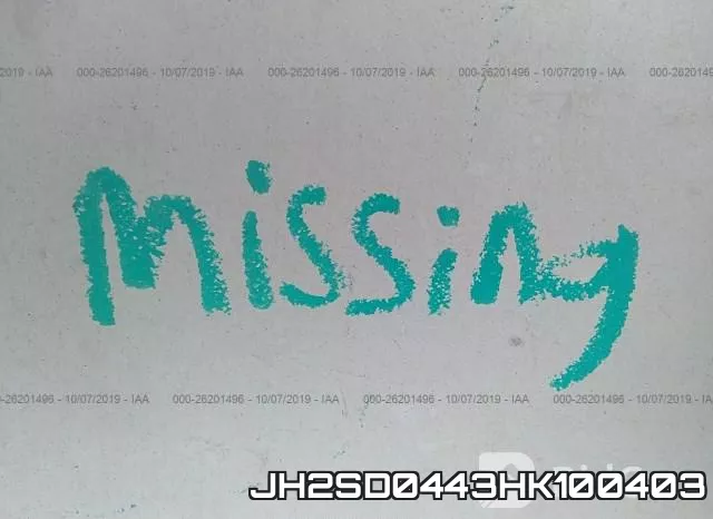 JH2SD0443HK100403