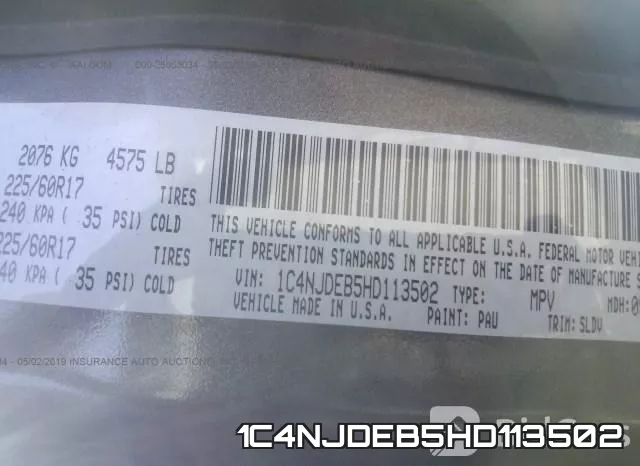 1C4NJDEB5HD113502
