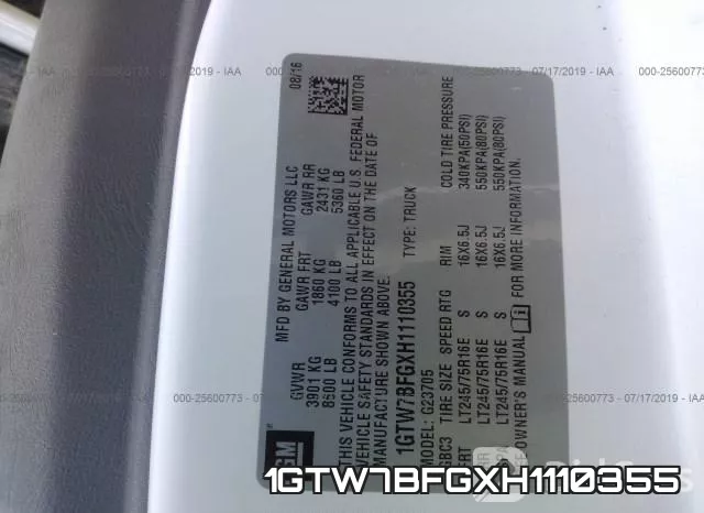 1GTW7BFGXH1110355