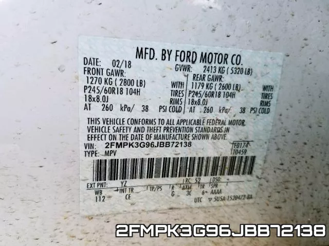 2FMPK3G96JBB72138