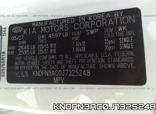 KNDPN3AC0J7325248